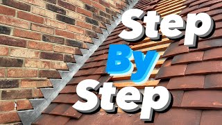 How To Make And Fit Lead Step Flashing [upl. by Eimoan]