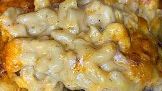 SOUTHERN STYLE MAC N CHEESE THE BEST MAC N CHEESE AT THE COOKOUT GUARANTEED HOW TO MAKE NO EGGS [upl. by Yrokcaz]