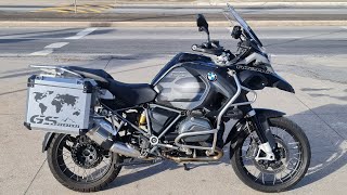 BMW R 1200 GS Adventure Triple Black 2017 [upl. by Nels]