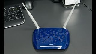 Review TPLINK TDW8960N wireless router  Tutorial And Configuration [upl. by Olinde]