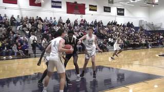 The Peddie School vs Blair Academy court side view Boys basketball January 15 2020 [upl. by Christiano609]