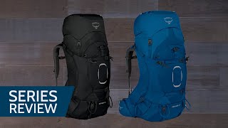 Osprey Aether Backpack Series Review [upl. by Casimir]