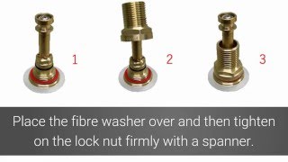 How to Install Quarter Turn Taps [upl. by Llebiram]