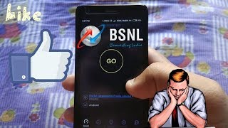 BSNL 3G Speed Test  Prepaid Connection  3G [upl. by Aicnerolf624]