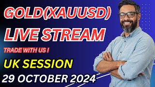 GOLD XAUUSD LIVE TRADING STREAM GOLD FOREX PAIR ANALYSIS ON LIVE STREAM [upl. by Jarlath]