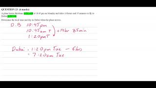 QLD 2020 General Maths Paper 1 Full Solution Q2126 [upl. by Laurita621]