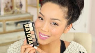 NEW NYX Natural Palette Makeup Tutorial  itsjudytime [upl. by Letniuq]