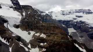 Geology Channel cuts Canadian Rockies [upl. by Ahsiek]