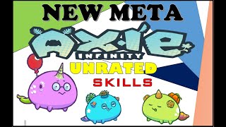 UNRATED META SKILLS  AXIE GAMEPLAY COMPILATION  NEW POISON TEAM  Armour Gaming t2t0w3r plays [upl. by Mays]