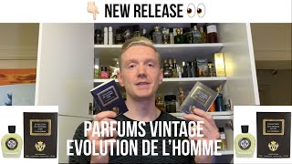 Parfums Vintage Evolution de L’Homme Matin amp Soir  NEW RELEASES  Sampling Madness Series [upl. by Swenson]