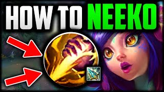 How to Play Neeko Jungle WITH NEW ITEMS Best BuildRunes  Neeko Guide Season 14 League of Legends [upl. by Ardek979]