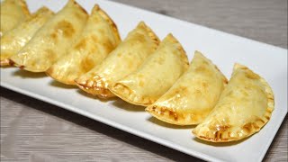 EMPANADILLAS de QUESO y CEBOLLA  APERITIVO fácil e irresistible [upl. by Anij15]