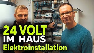 Hausbau mit 24 Volt DMXBeleuchtung  KNX Elektroinstallation und Trafos  Smartest Home  Folge 24 [upl. by Honna]