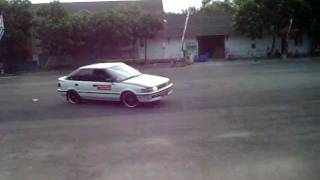 white corolla ae92 liftbackwmv [upl. by Kosel]