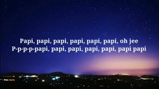 Papi papi papi papi papi papi  Bizzey Lyrics [upl. by Ahseinat]