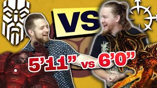 Votann Bricky vs Chaos Daemons Garrett  LIVE Battle Report Warhammer 40K 10th Edition [upl. by Liz728]