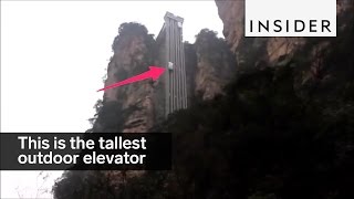 This is the tallest outdoor elevator in the world [upl. by Arluene]