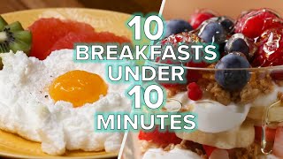 Breakfasts In Under 10 Minutes [upl. by Cirted]