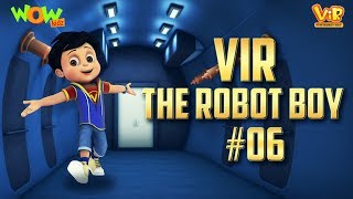 Vir The Robot Boy 6  3D ACTION compilation for kids  As seen on Hungama TV [upl. by Ainoek]