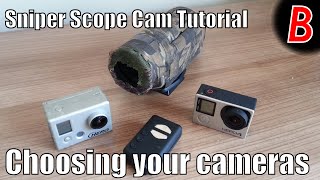 How to make a Sniper Scope Cam video  Choosing your cameras [upl. by Tennek]