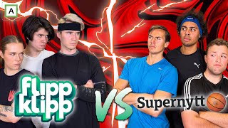 Hvem Er Best i Gym Flippklipp vs Supernytt 4 [upl. by Aihsekin]