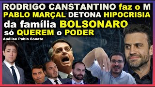 Pablo Marçal e Rodrigo Constantino DETONAM Hipocrisia dos Bolsonaros  faz o M [upl. by Assenej]