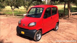 Bajaj Qute RE60 CNGPetrol 2019  Reallife review [upl. by Melamie]