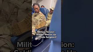 Military Tension Soldier Stands Up to Rude Sergeant Part 1shortsyoutubeshorts grandarmy awol [upl. by Kneeland262]