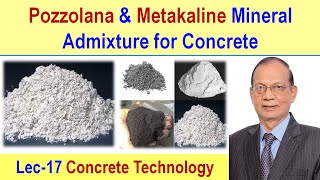 Pozzolana Pozzolanic reaction Metakaoline Effect of Metakaoline on Concrete and its uses [upl. by Ut727]