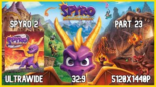 Zephyr amp Metro Speedway  Spyro Reignited Trilogy 2 Part 23 Ultrawide Playthrough Unedited 329 [upl. by Morrison]