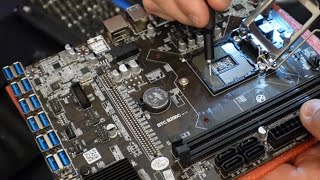 BTC B250C GPU Mining Mobo Is ALIVE shorts [upl. by Fanya]