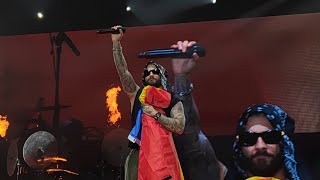 Maluma Papi Juancho Europe Tour 2022 Primera fila en Bucarest Rumania 4K Todo el Concierto en vivo [upl. by Ume]