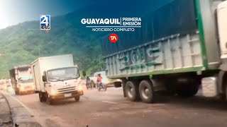 Noticiero de Guayaquil Primera Emisión 02042024 [upl. by Bilak11]