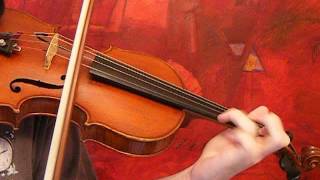 SCHUBERT ARPEGGIONE 19th Century German Amati Violin Solo Sound Sample [upl. by Flita]