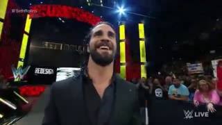 Seth Rollins Returns Entrance to RAW 2016 [upl. by Pruter52]