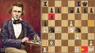 Just When You Thought You Were Safe  Morphy vs Boden 1858 [upl. by Weisler]