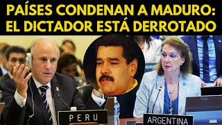 PAÍSES CONDENAN A MADURO ESTÁ DERROTADO [upl. by Seaman]