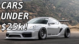 The 10 BEST Sports Cars For Under 25k 1k25k Part 1 [upl. by Eicats]