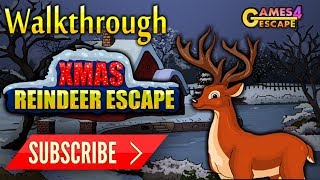 Xmas Reindeer Escape Walkthrough G4E [upl. by Ahsyia293]