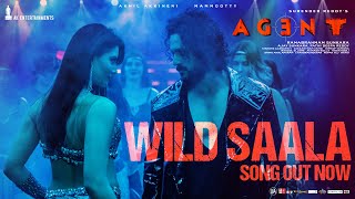 Wild Saala Video Song 4K Agent  Akhil Akkineni  Urvashi RautelaSurender ReddyBheems Ceciroleo [upl. by Cinnamon444]