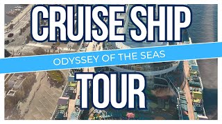 ODYSSEY OF THE SEAS CRUISE SHIP TOUR [upl. by Ikcir972]