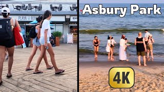 Exploring Asbury Park Beach and Boardwalk Tour 2024 [upl. by Ilbert]