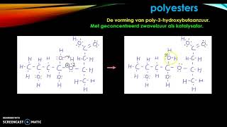 Mechanisme vorming polyester [upl. by Larochelle731]