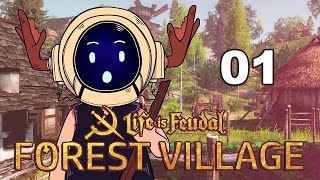 Trantor  Life is Feudal Forest Village Ep 1  Moose Plays [upl. by Koerlin]