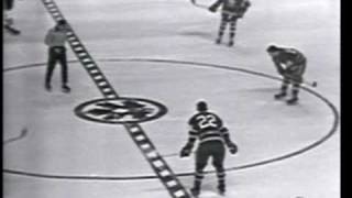 Chicago Blackhawks 4 Toronto Maple Leafs 4 February 11 1967 Bobby Hull Hattrick [upl. by Ingra]