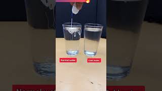 Fevicol experiment with normal and cold water  Maths Patron  Experiment [upl. by Zanlog]