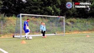 MFS Torwarttraining  Spielaufbau 1 [upl. by Ymaj]