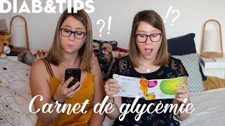 DIAB amp TIPS ⎥ Carnet de glycémie [upl. by Angela]