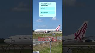 Virgin Australia 737 Max 8 taxiing via Bravo to 19L Brisbane airport planespotting aviation [upl. by Marlena]