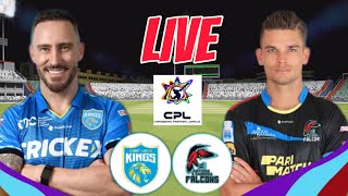 St Lucia Kings vs Antigua amp Barbuda Falcons  CPL24  LIVE [upl. by Enileda]